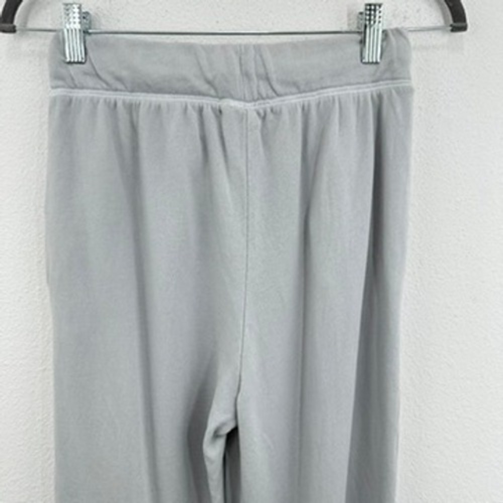 Z Supply Womens XS Gray Drawstring Waist Pocket Loungewear Wide Leg Pants - Picture 6 of 9